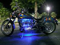 motorbike with neons